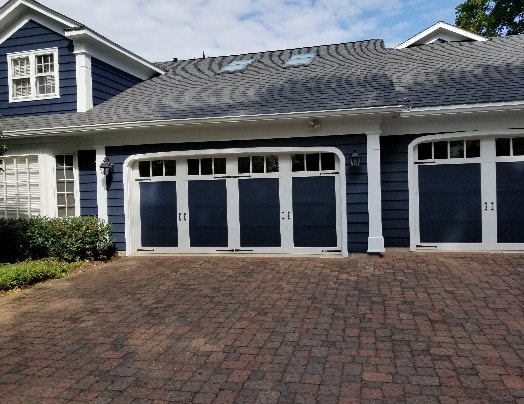 Fully painted house